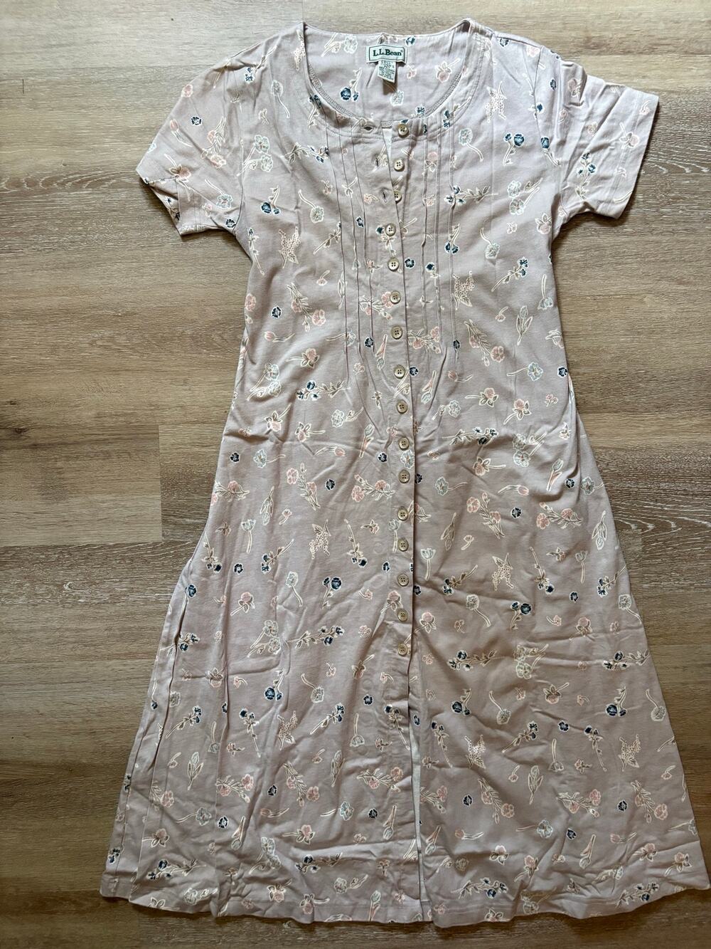 Vintage L.L. Bean floral dress